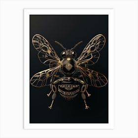 Bee Art 3 Art Print
