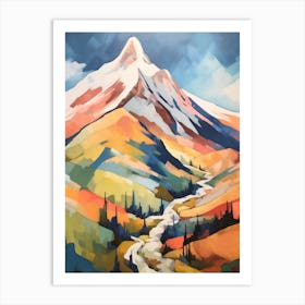 Mount Washington Usa 6 Mountain Painting Art Print