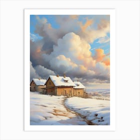 Winter Landscape 20 Art Print