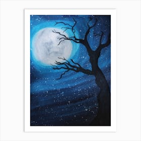 Full moon Art Print