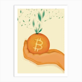 Bitcoin is Freedom Art Print