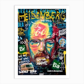 Say My Name Art Print