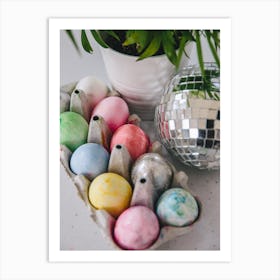 Easter Eggs 398 Art Print