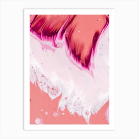 Pink Water Art Print