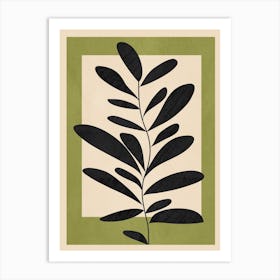Minimal Plant 4 Art Print