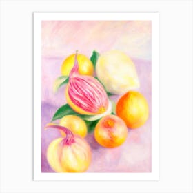 Dragonfruit Painting Fruit Art Print