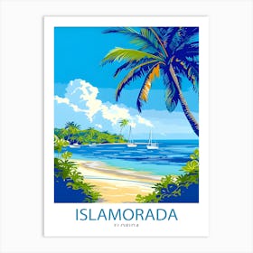 Islamorada Florida Print Village Of Islands Art Florida Keys Poster Tropical Paradise Wall Decor Coastal Escape Artwork Art Print