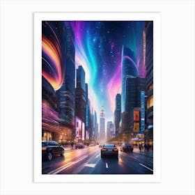 New York City Print Art Print