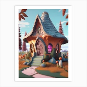 Fairy House 1 Art Print