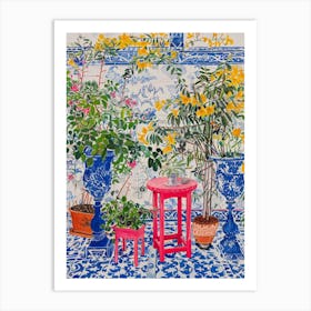 Chinese Garden 2 Art Print