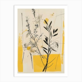 'Yellow' 4 Art Print