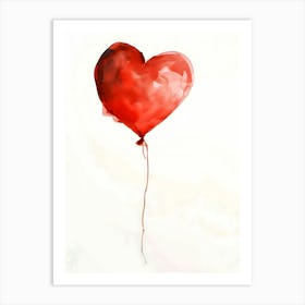 Heart Balloon 1 Art Print