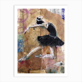 Black Swan2 Art Print