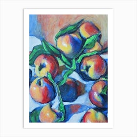 Nectarine Classic Fruit Art Print