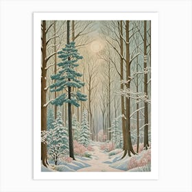 Winter Woods Art Print