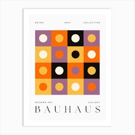 Bauhaus Mid Century Modern Wall Art Exhibition  Art Print