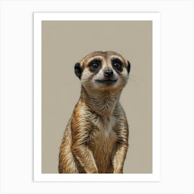 Meerkat 14 Art Print