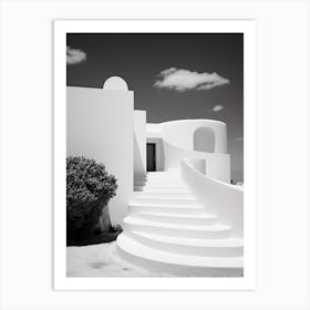 Ibiza, Spain, Black And White Analogue Photography 2 Art Print