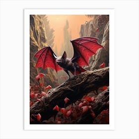 Lesser Horseshoe Bat 1 Art Print
