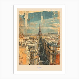 Kitsch Paris Poster 1 Art Print