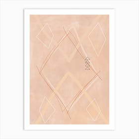 Abstract Moroccan Poster No.4 Art Print