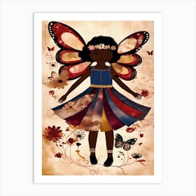 Fairy Girl Art Print