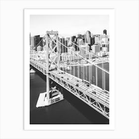 New York City Bridge Art Print