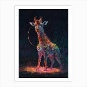 Giraffe 79 Art Print