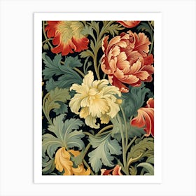 Floral Pattern 104 Art Print