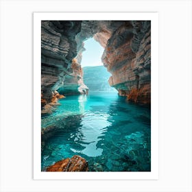 Cave In The Rock 41 Art Print