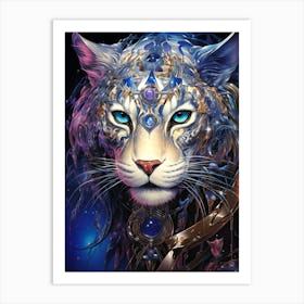 Mystical Tiger Art Print