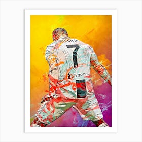 Cristiano Ronaldo Juventus 2 Art Print