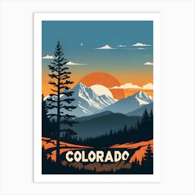 Colorado Art Print