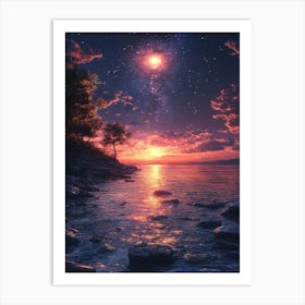 Night Sky 34 Art Print