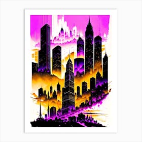 Cityscape 5 Art Print