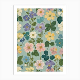 Flower Dance Art Print