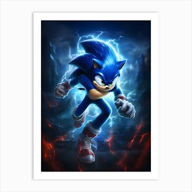 Sonic Art Print