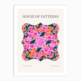 Floral Pattern Poster 51 Art Print