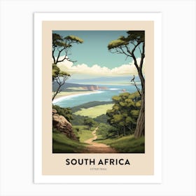 Otter Trail South Africa 1 Vintage Hiking Travel Poster Art Print