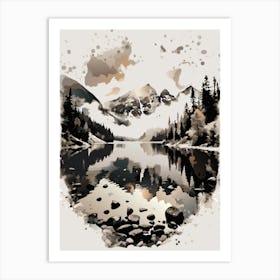 Mountain Lake 1 Art Print