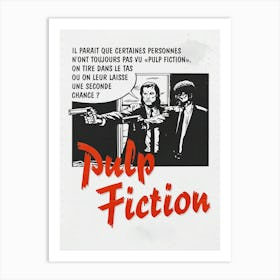 Pulp Fiction 1994 Art Print