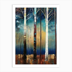 Birch Trees Art Print