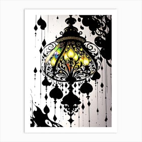 Islamic Lamp Art Print