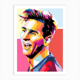 Lionel Messi Art Print