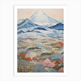 Fuji Hakone Izu National Park Japan 1 Art Print