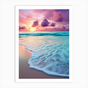 breezing ocean Art Print