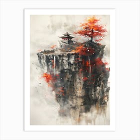 Asian Landscape Painting 1 Art Print