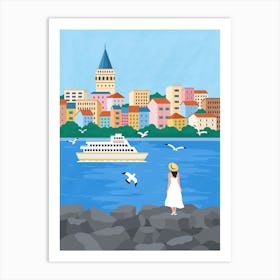 Istanbul Turkey Art Print