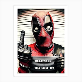 Deadpool 3 Art Print