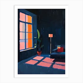 Room With A Window Art Print